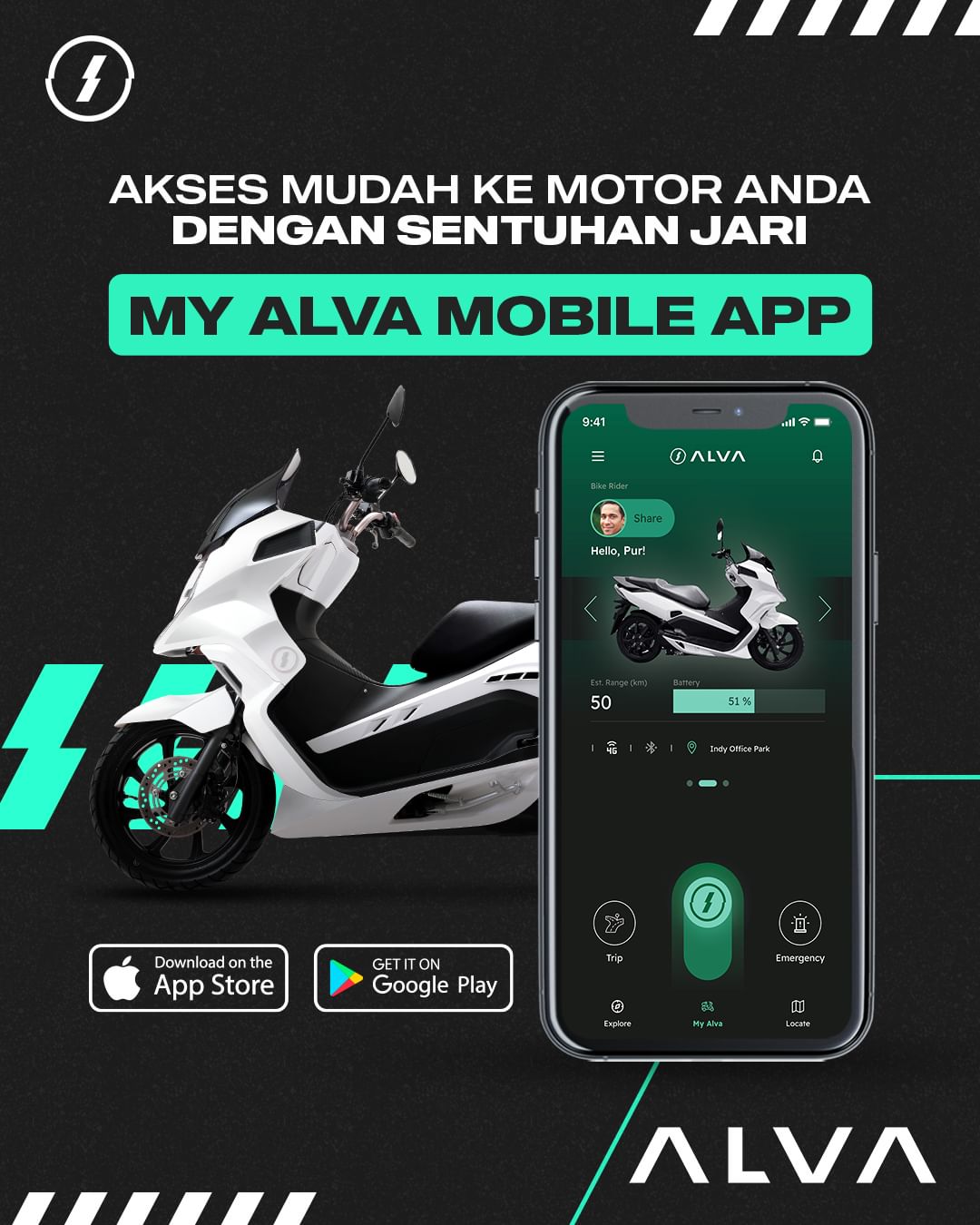 my alva app